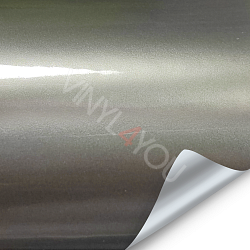 Пленка глянцевый металлик темно-серый Gold Olive Daytona