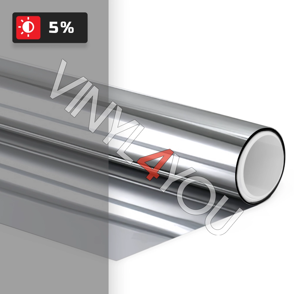 Зеркальная тонировочная пленка SHG SILVER R 5%