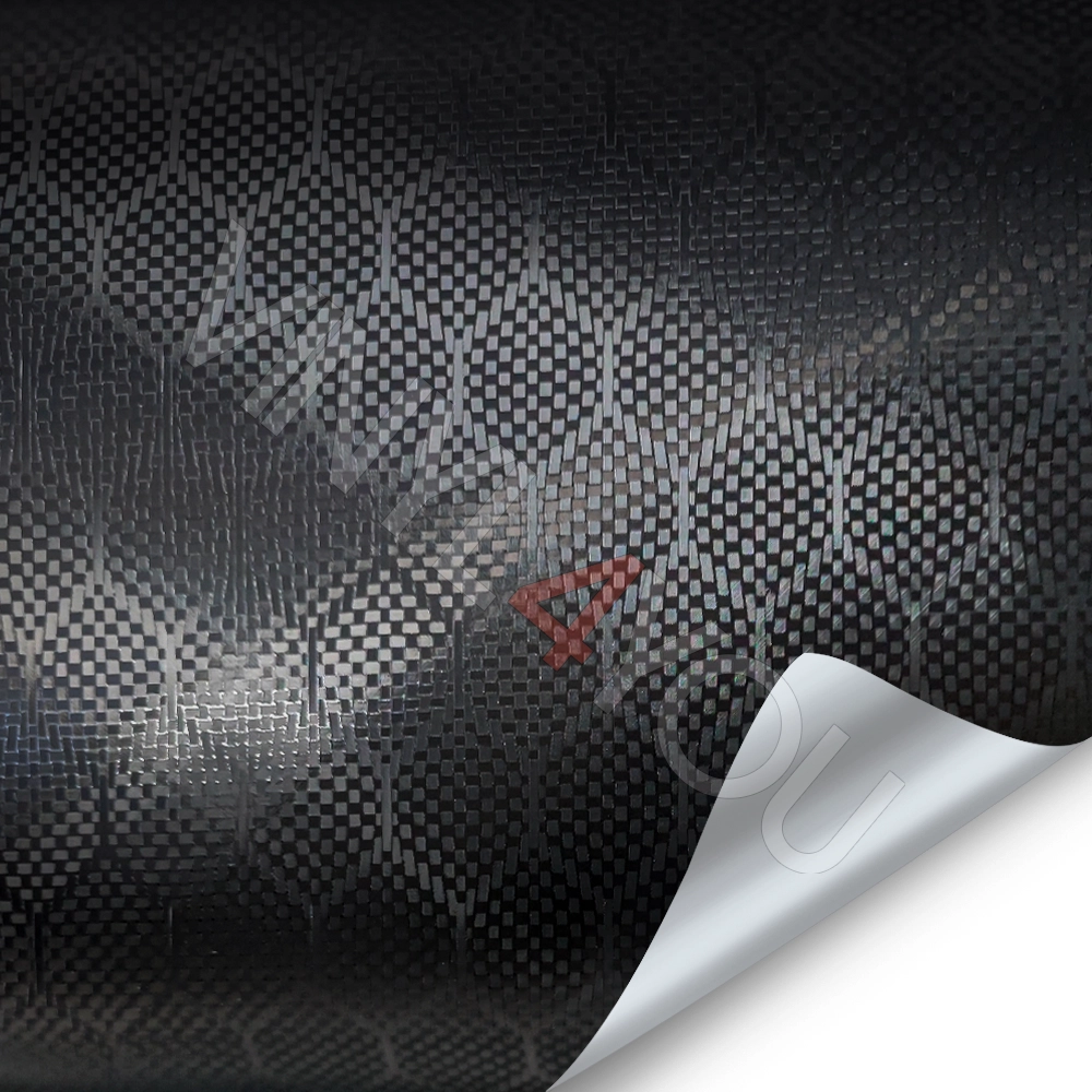 Пленка черный карбон Соты Daytona